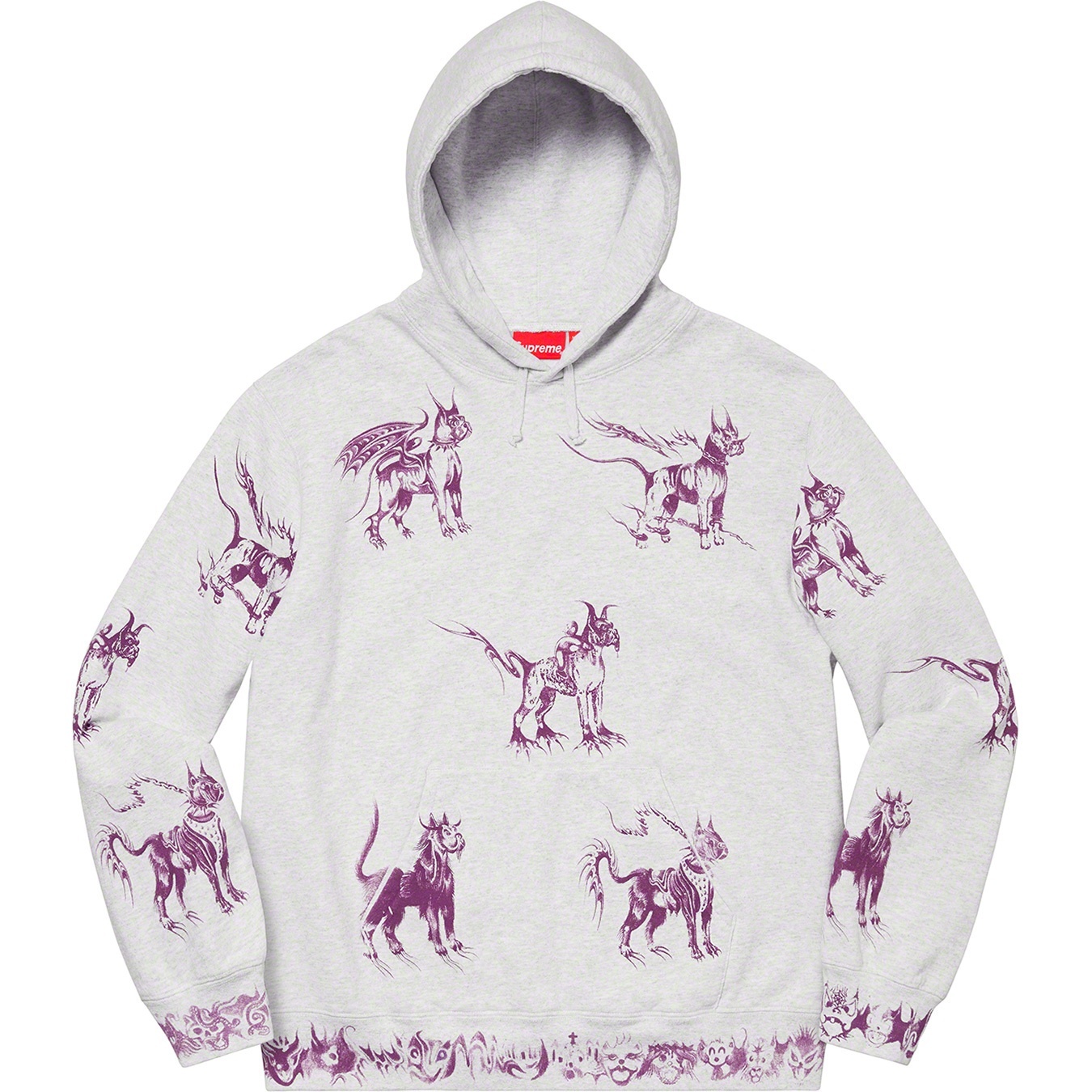Animals Hooded Sweatshirt view 10